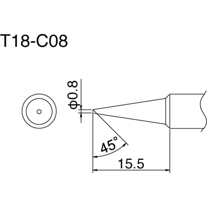 Hakko T18-C08
